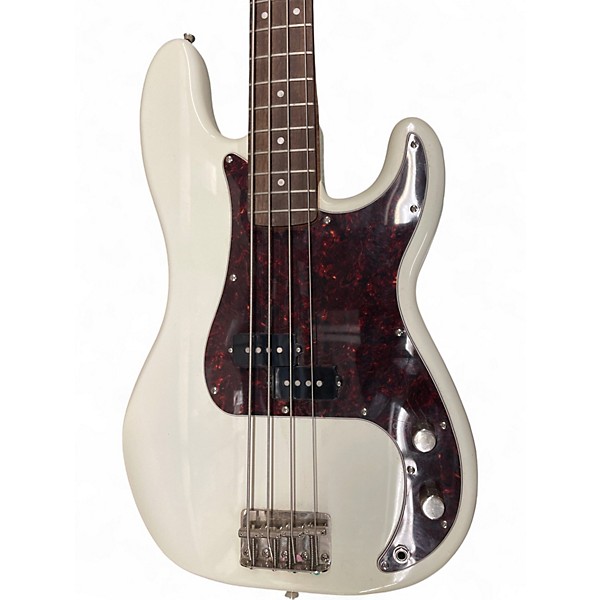 Used Squier Classic Vibe 1960S Precision Bass Olympic White Electric Bass Guitar