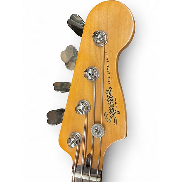 Used Squier Classic Vibe 1960S Precision Bass Olympic White Electric Bass Guitar