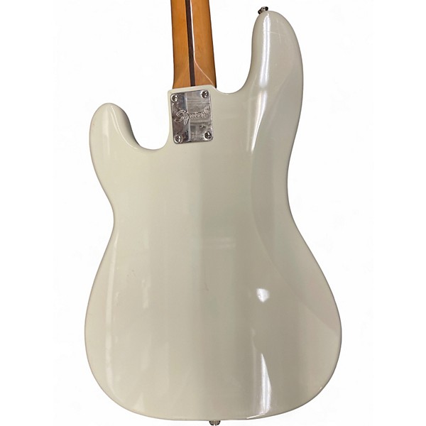 Used Squier Classic Vibe 1960S Precision Bass Olympic White Electric Bass Guitar