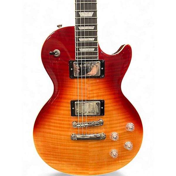 Used Epiphone Les Paul Modern Cherry Sunburst Solid Body Electric Guitar