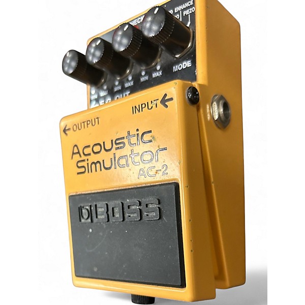 Used BOSS AC2 Acoustic Simulator Effect Pedal