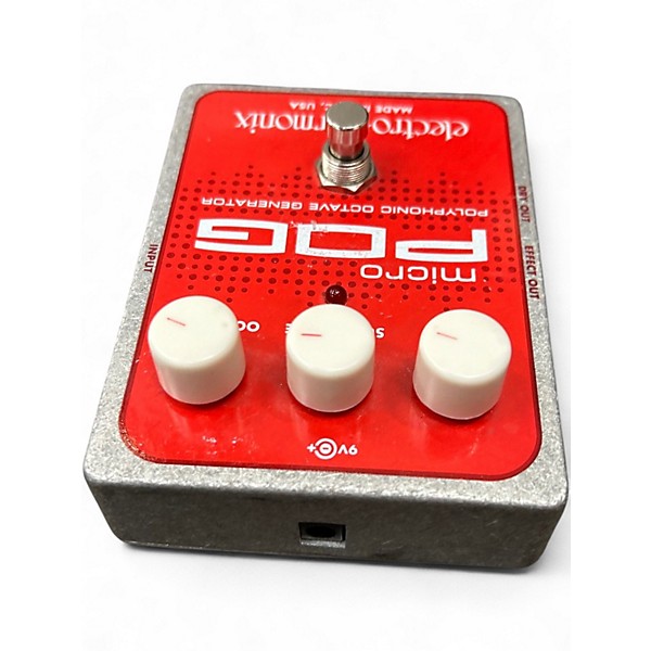 Used Electro-Harmonix Micro Pog Polyphonic Octave Generator Effect Pedal