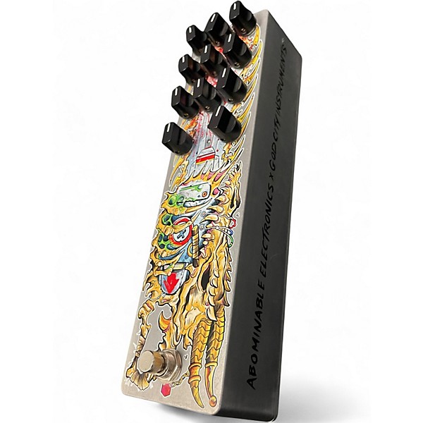 Used Abominable Effects CHAOTIC EVIL Effect Pedal