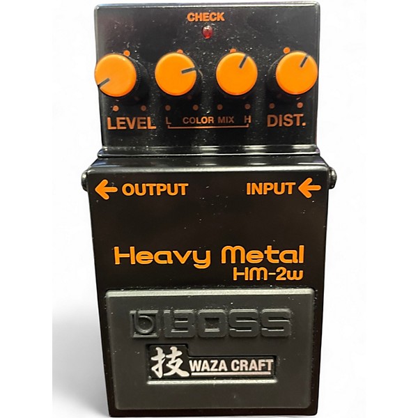 Used BOSS Waza Craft HM-2W Heavy Metal Effect Pedal