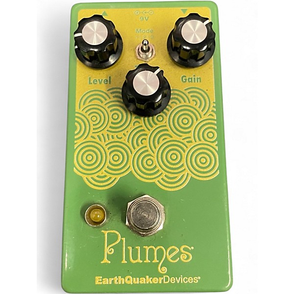 Used EarthQuaker Devices Plumes Small Signal Shredder Overdrive Effect Pedal