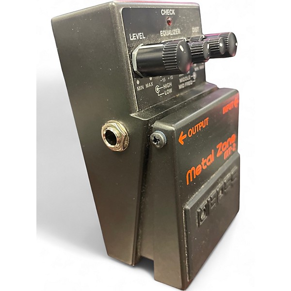 Used BOSS MT2 Metal Zone Distortion Effect Pedal