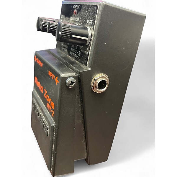 Used BOSS MT2 Metal Zone Distortion Effect Pedal