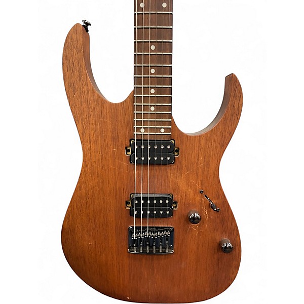Used Ibanez RG421 Mahogany Oil Solid Body Electric Guitar