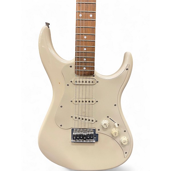 Used AXL S STYLE White Solid Body Electric Guitar