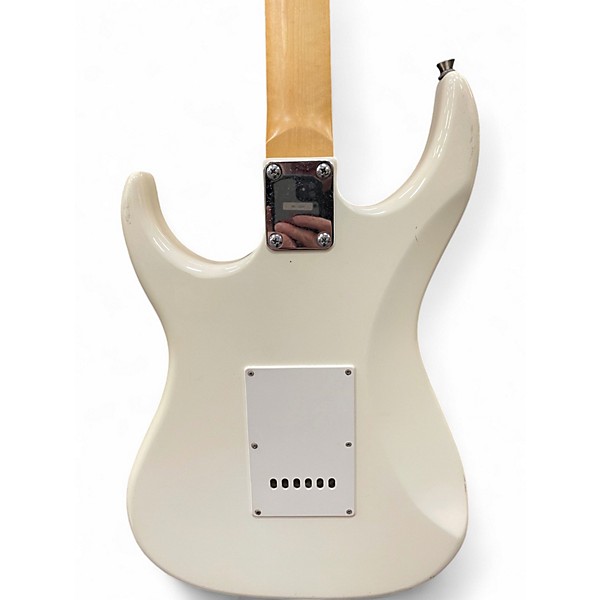 Used AXL S STYLE White Solid Body Electric Guitar