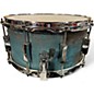 Used Pork Pie 7X14 WEATHERED BARN BLUE SNARE BLUE Drum