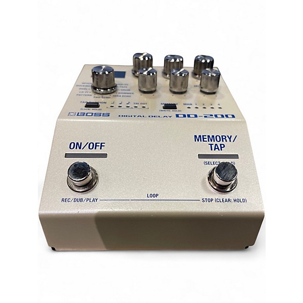 Used BOSS DD200 Digital Delay Effect Pedal
