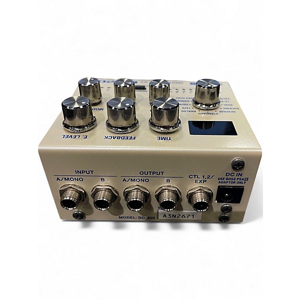 Used BOSS DD200 Digital Delay Effect Pedal