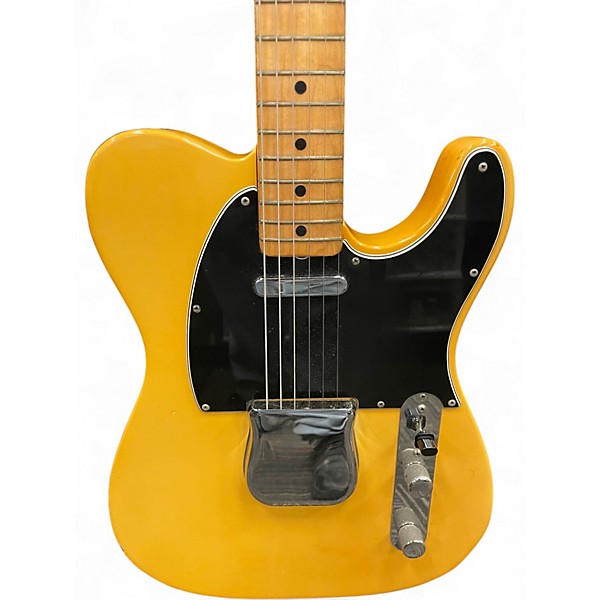 Vintage 1975 Fender 1975 Fender Telecaster Blonde Blonde Solid Body Electric Guitar