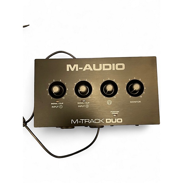 Used M Audio MTRACK DUO Audio Interface