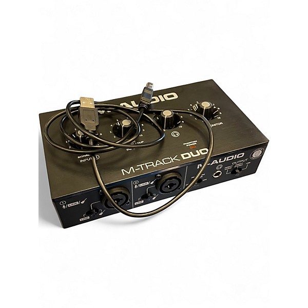 Used M Audio MTRACK DUO Audio Interface