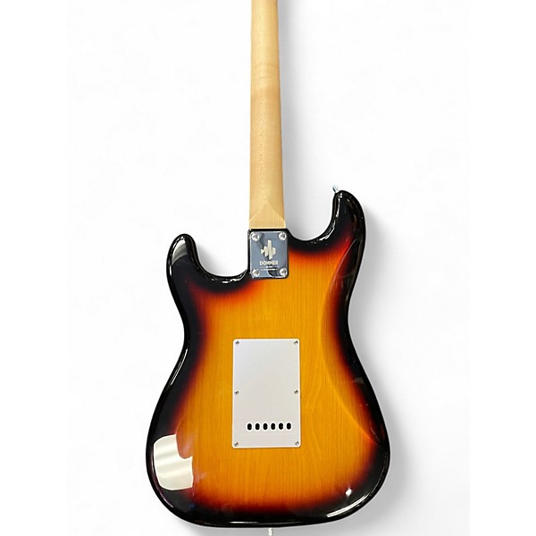 Used Donner STANDARD SERIES STRAT HSS Tobacco Burst Solid Body Electric Guitar