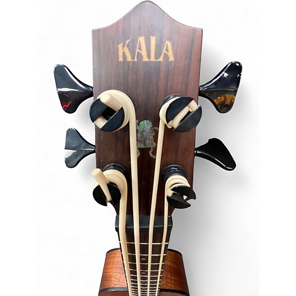 Used Kala Exotic Mahogany U-Bass Mahogany Acoustic Bass Guitar