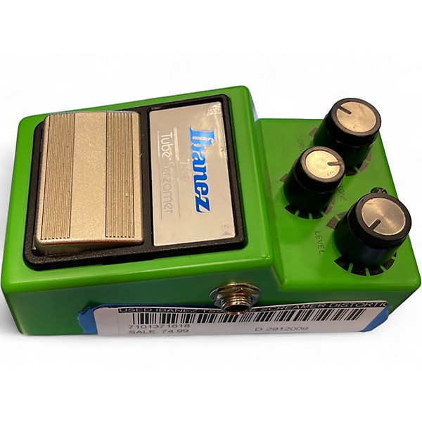 Used Ibanez TS9 Tube Screamer Distortion Effect Pedal