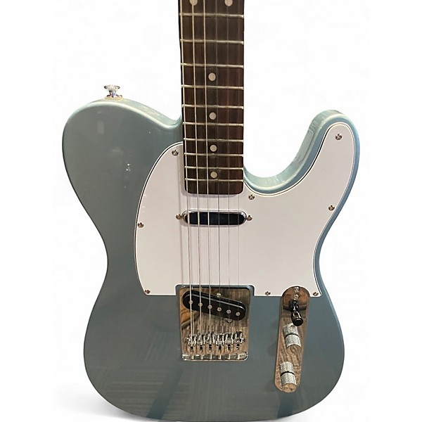 Used Squier Affinity Telecaster Ice Blue Metallic Solid Body Electric Guitar