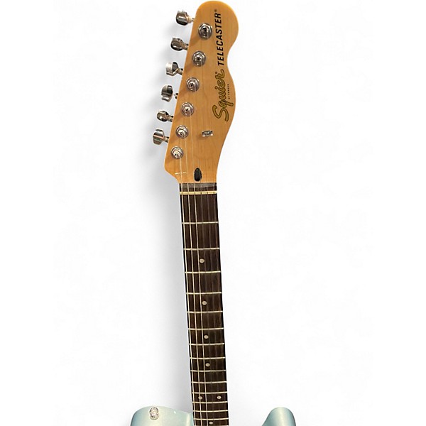 Used Squier Affinity Telecaster Ice Blue Metallic Solid Body Electric Guitar