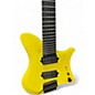 Used Goc Shan 7 String Yellow Solid Body Electric Guitar