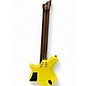 Used Goc Shan 7 String Yellow Solid Body Electric Guitar
