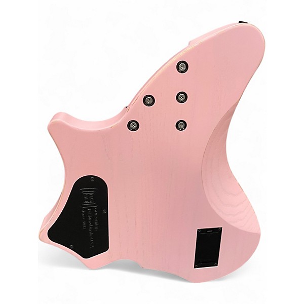 Used Goc Satya 8 String Pink Solid Body Electric Guitar