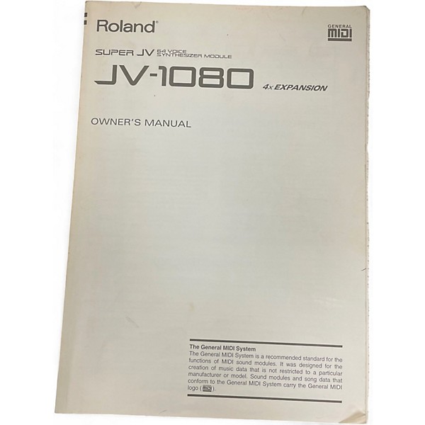 Used Roland JV-1080 Synthesizer