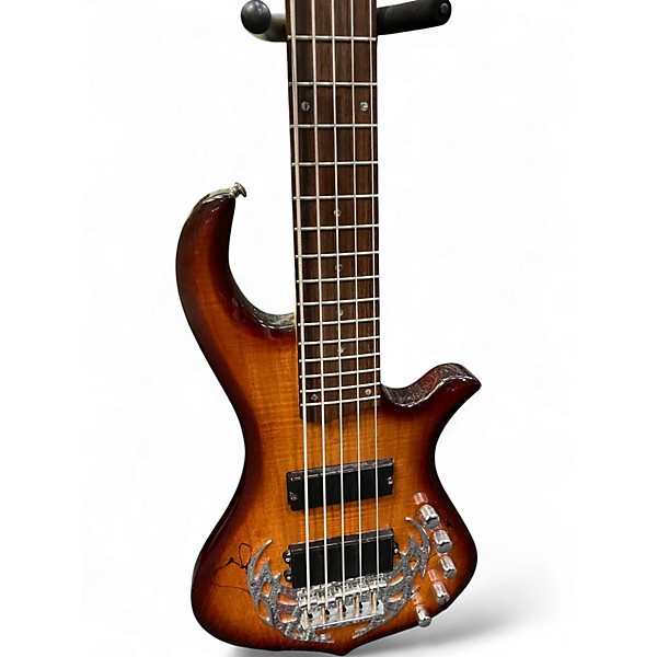 Used Traben Array Limited Sunburst Electric Bass Guitar