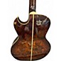 Used Washburn ea20 Burl Acoustic Electric Guitar