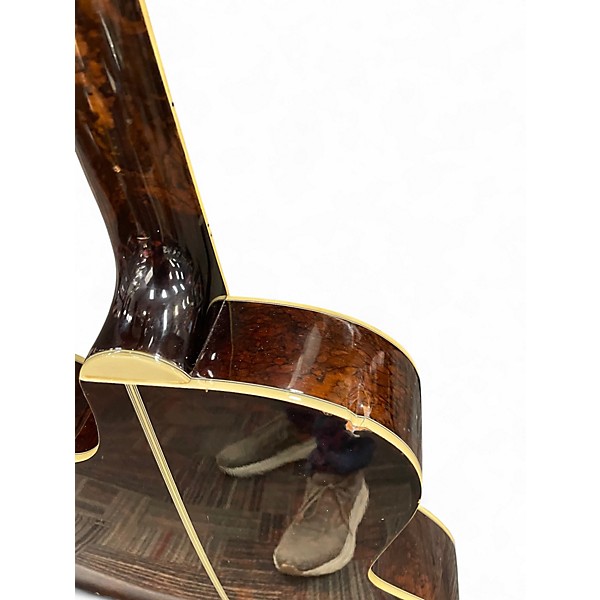 Used Washburn ea20 Burl Acoustic Electric Guitar