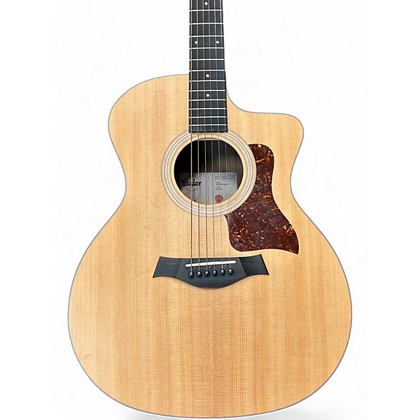 Used Taylor 214CE Natural Acoustic Electric Guitar