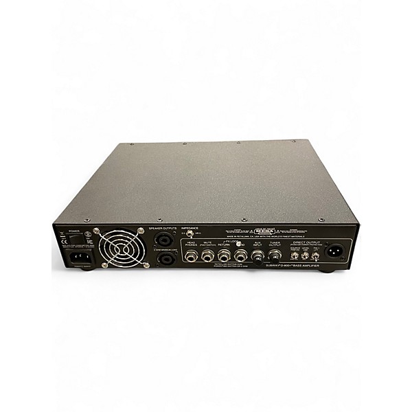 Used MESA/Boogie subway d800+ Bass Amp Head