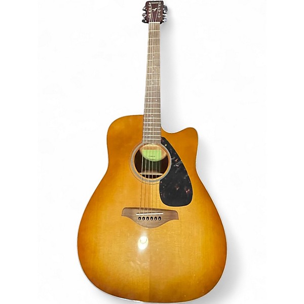 Used Yamaha FGX800C Sand Burst Acoustic Electric Guitar