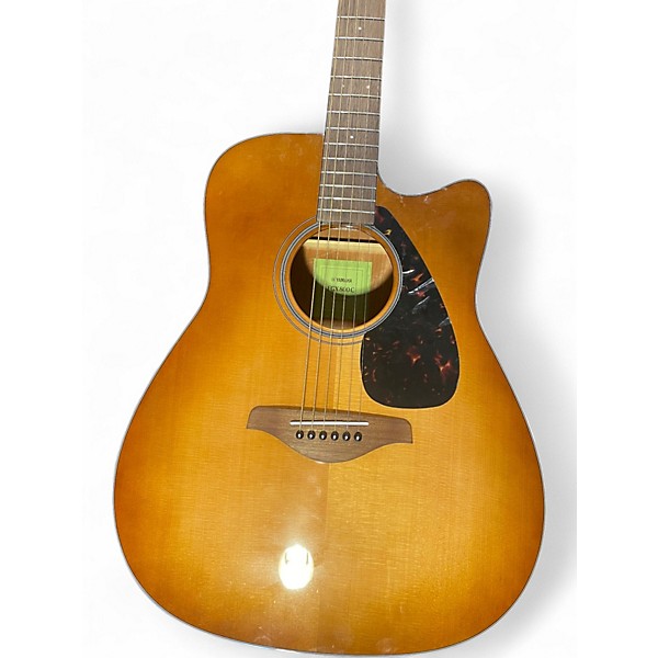 Used Yamaha FGX800C Sand Burst Acoustic Electric Guitar