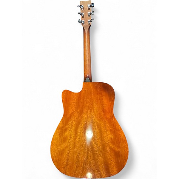 Used Yamaha FGX800C Sand Burst Acoustic Electric Guitar