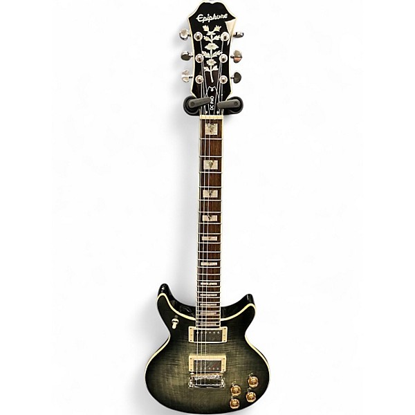 Used 2024 Epiphone DC Pro Black burst Solid Body Electric Guitar