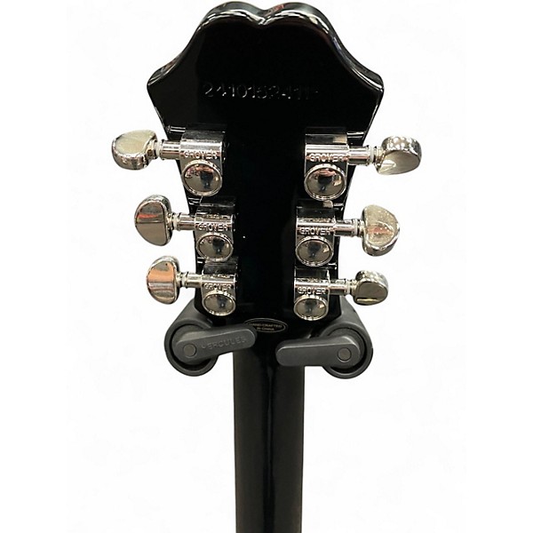 Used 2024 Epiphone DC Pro Black burst Solid Body Electric Guitar
