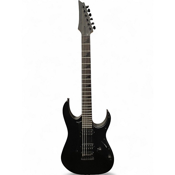 Used Ibanez GRGR330EX Flat Black Solid Body Electric Guitar
