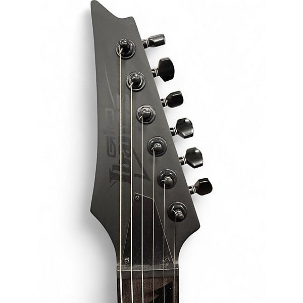 Used Ibanez GRGR330EX Flat Black Solid Body Electric Guitar