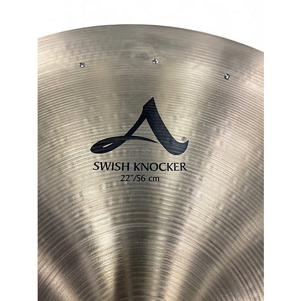 Used 2020s Zildjian 22in Swish Knocker Cymbal
