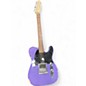 Used Squier Telecaster Purple Solid Body Electric Guitar thumbnail