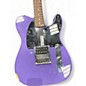 Used Squier Telecaster Purple Solid Body Electric Guitar