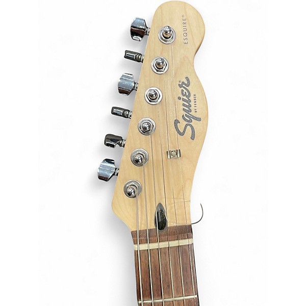 Used Squier Telecaster Purple Solid Body Electric Guitar