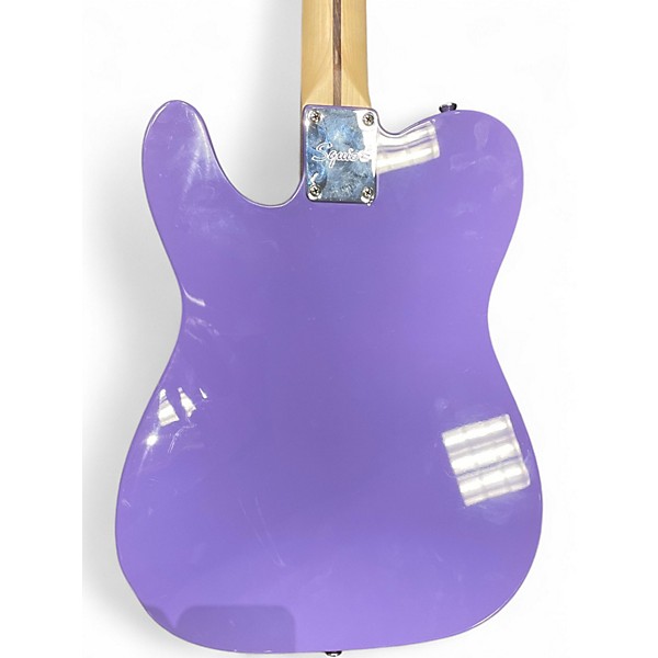 Used Squier Telecaster Purple Solid Body Electric Guitar