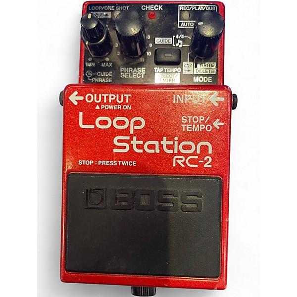 Used BOSS RC2 Loop Station Pedal