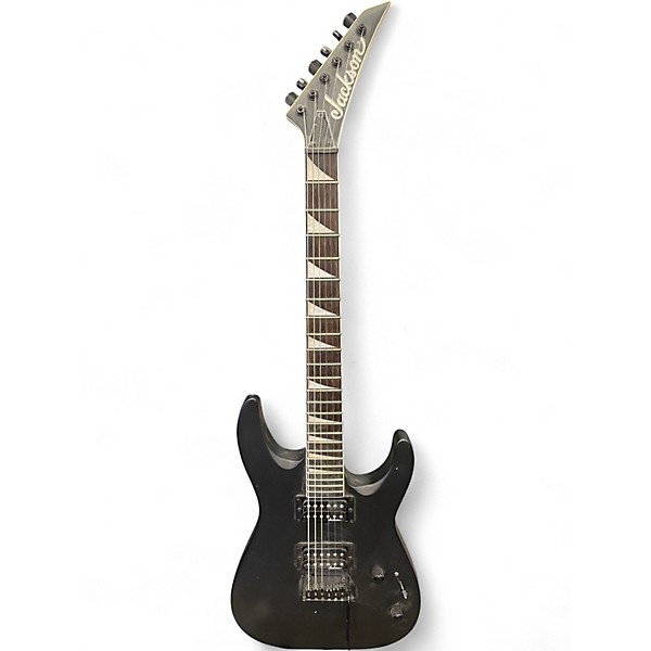 Used Jackson JS22 Dinky Black Solid Body Electric Guitar