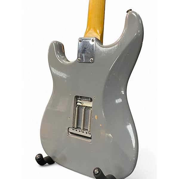 Used Fender 1960 Stratocaster Custom Shop Jounreyman Cielo Grey Solid Body Electric Guitar