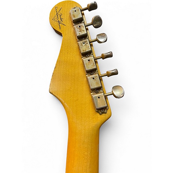 Used Fender 1960 Stratocaster Custom Shop Jounreyman Cielo Grey Solid Body Electric Guitar